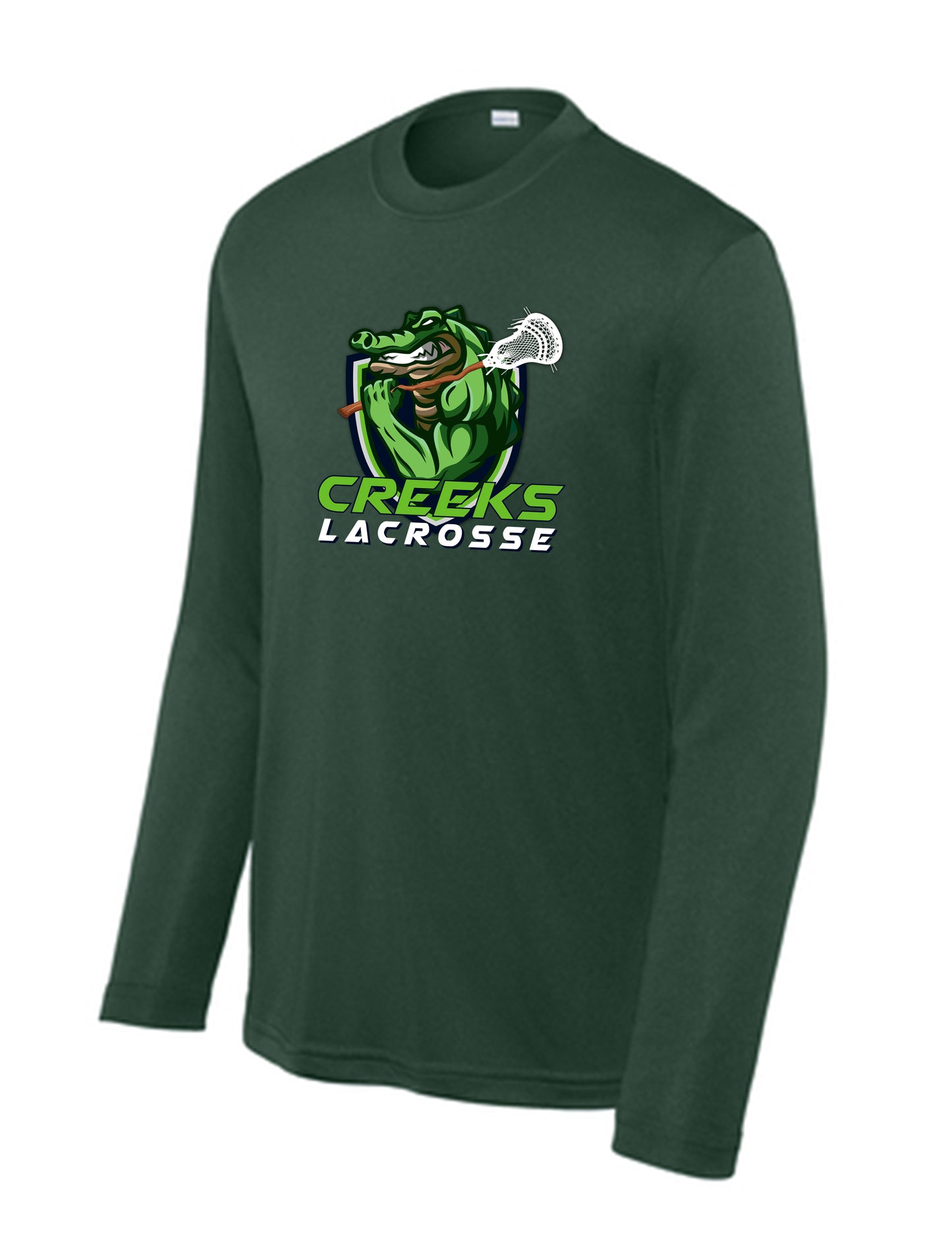 Youth Long Sleeve PosiCharge® Competitor™ Tee - Croc