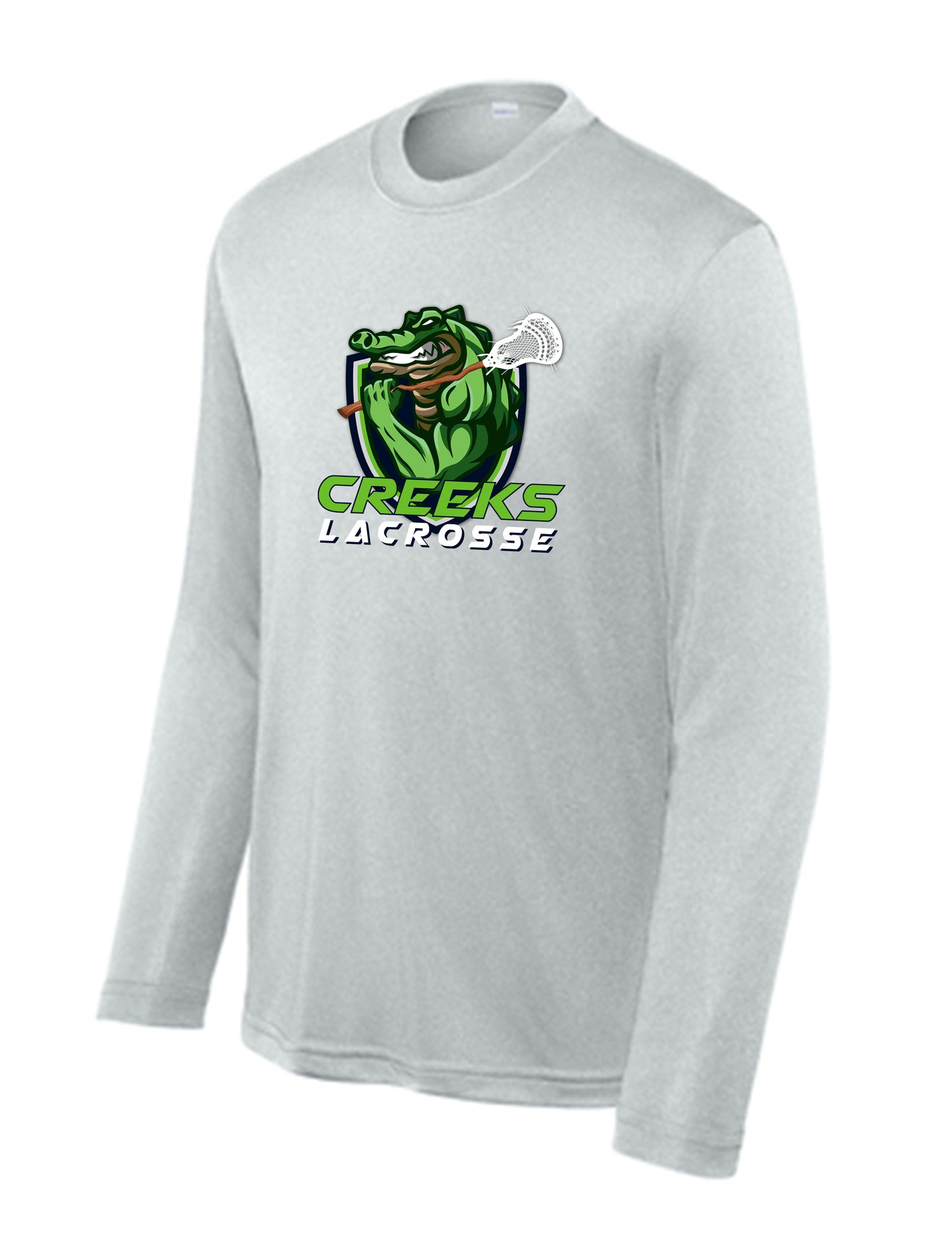 Youth Long Sleeve PosiCharge® Competitor™ Tee - Croc