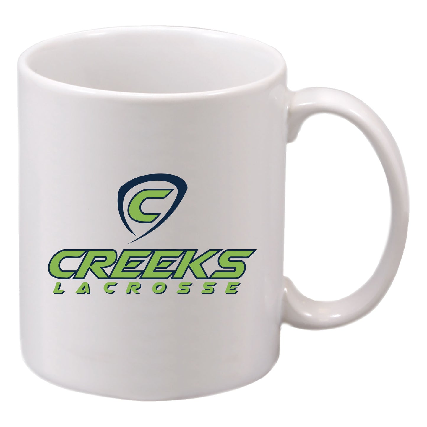11 oz. White Ceramic Mug
