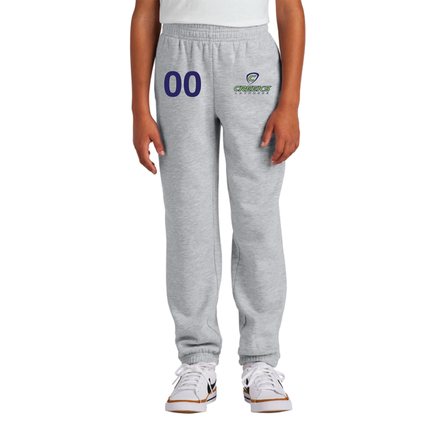 Youth Fleece Joggers (with Number)
